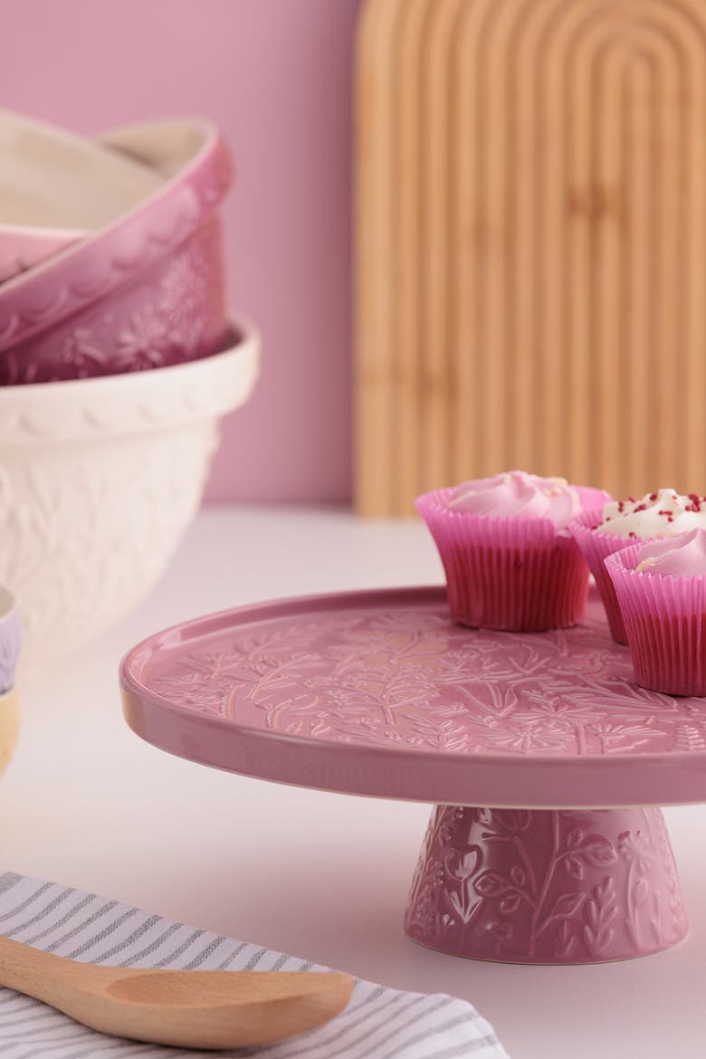 In the Meadow Cake Stand, Alternate, color, Purple
