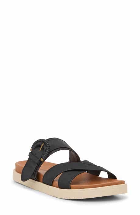Lucky Brand Morissa Leather Slide Sandal
