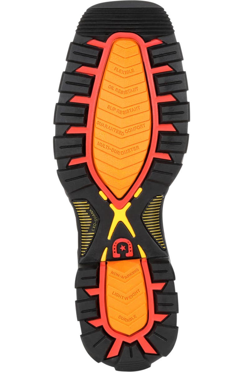 DURANGO Steel Toe Waterproof Western Work Boot, Alternate, color, Burly Brown