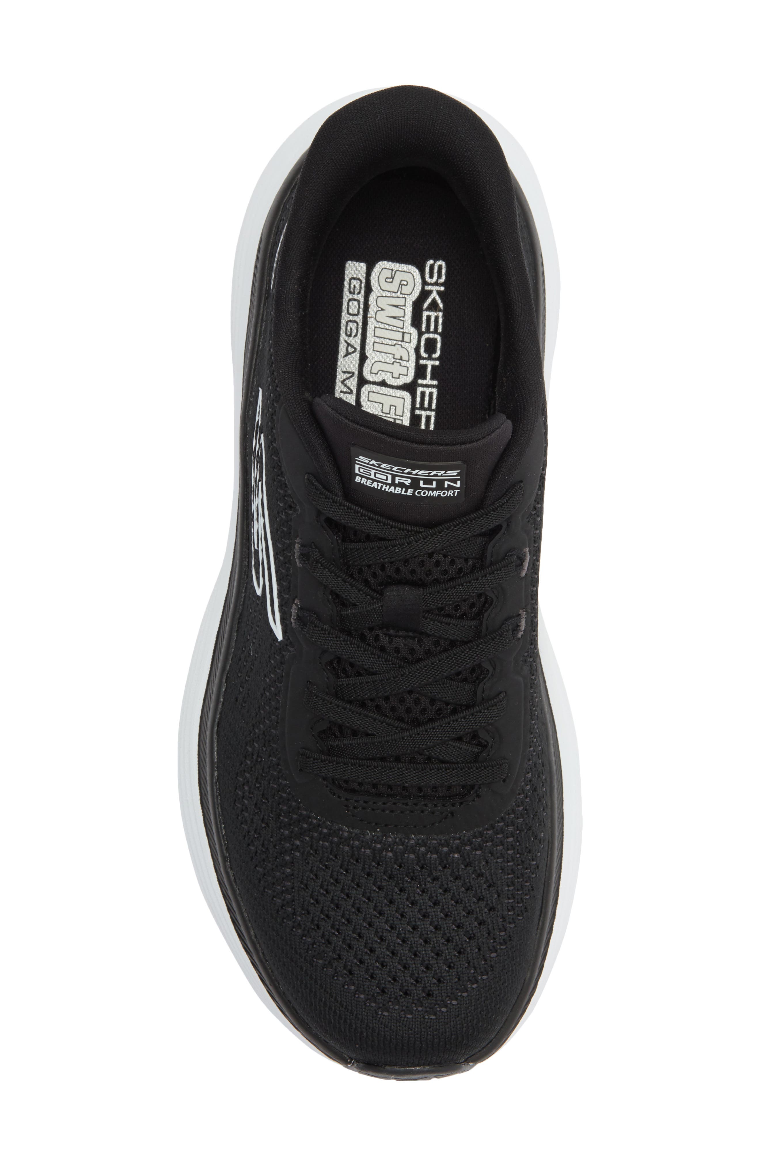 SKECHERS Swift-Fit Max Cushioning Endeavour Sneaker, Alternate, color, Black/ White