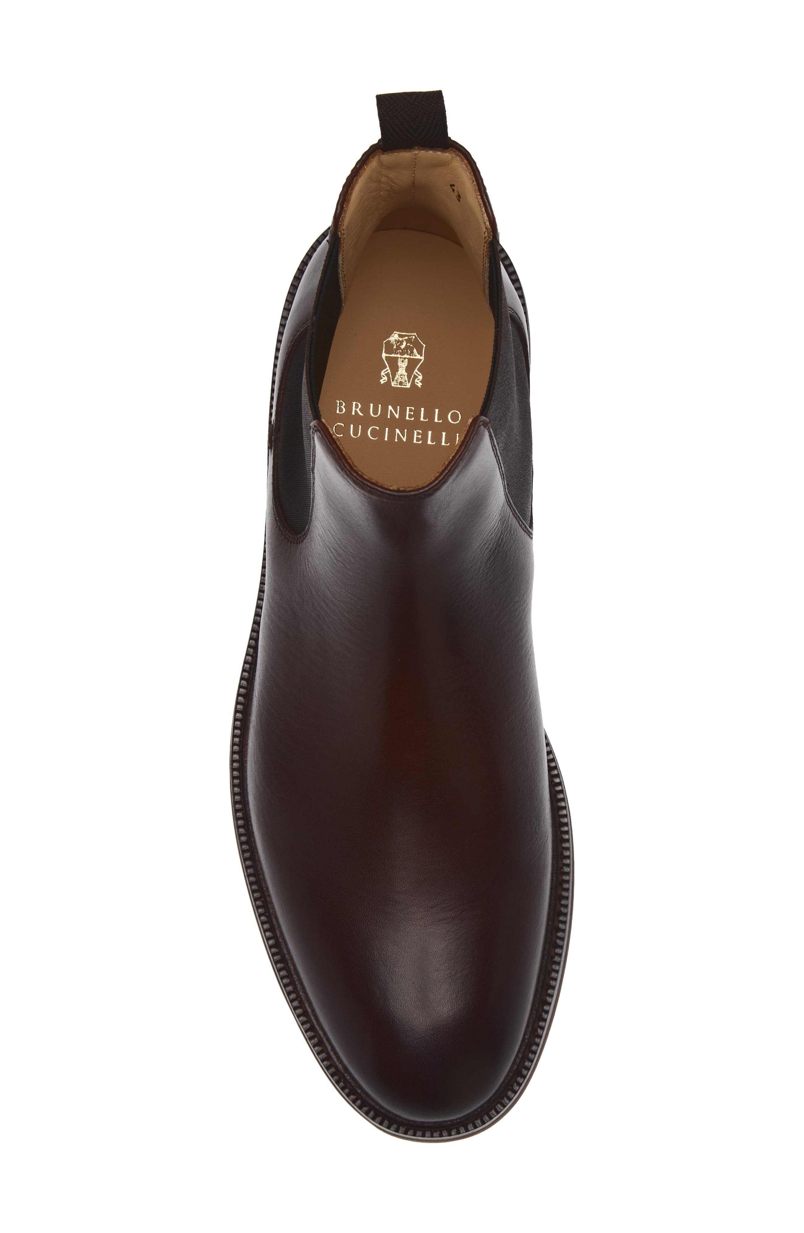 Brunello Cucinelli Chelsea Boot, Alternate, color, C8895 Bruciato