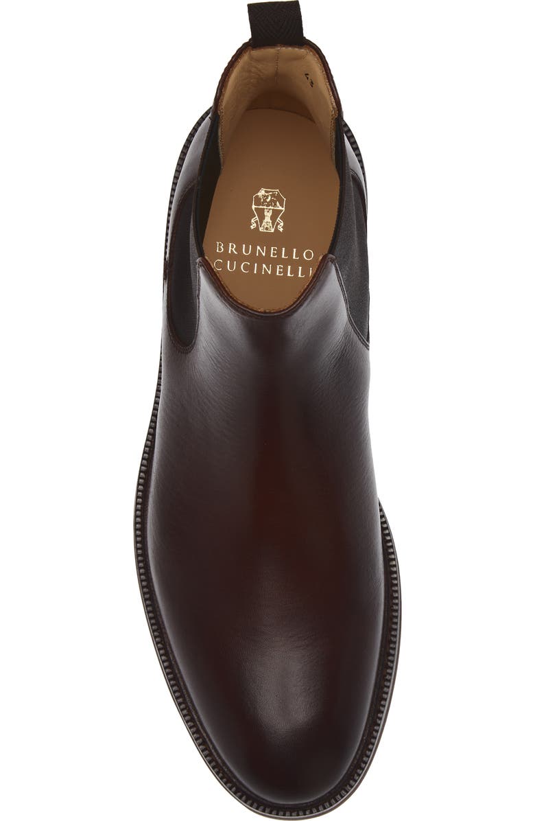 Brunello Cucinelli Chelsea Boot, Alternate, color, C8895 Bruciato