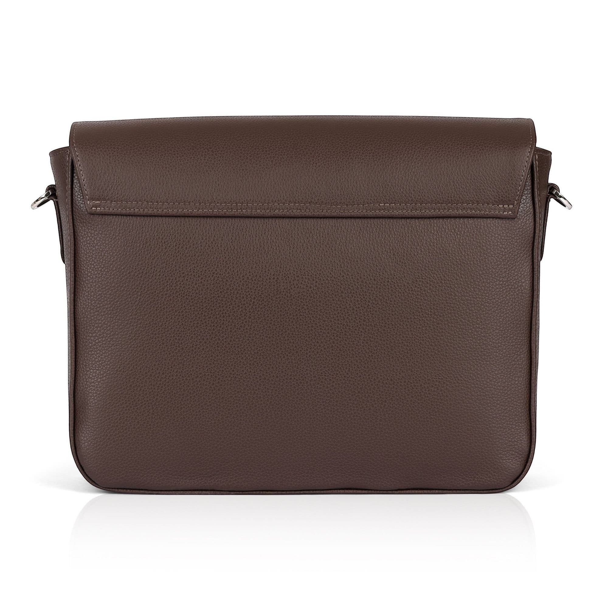 Slim Messenger, Alternate, color, Brown
