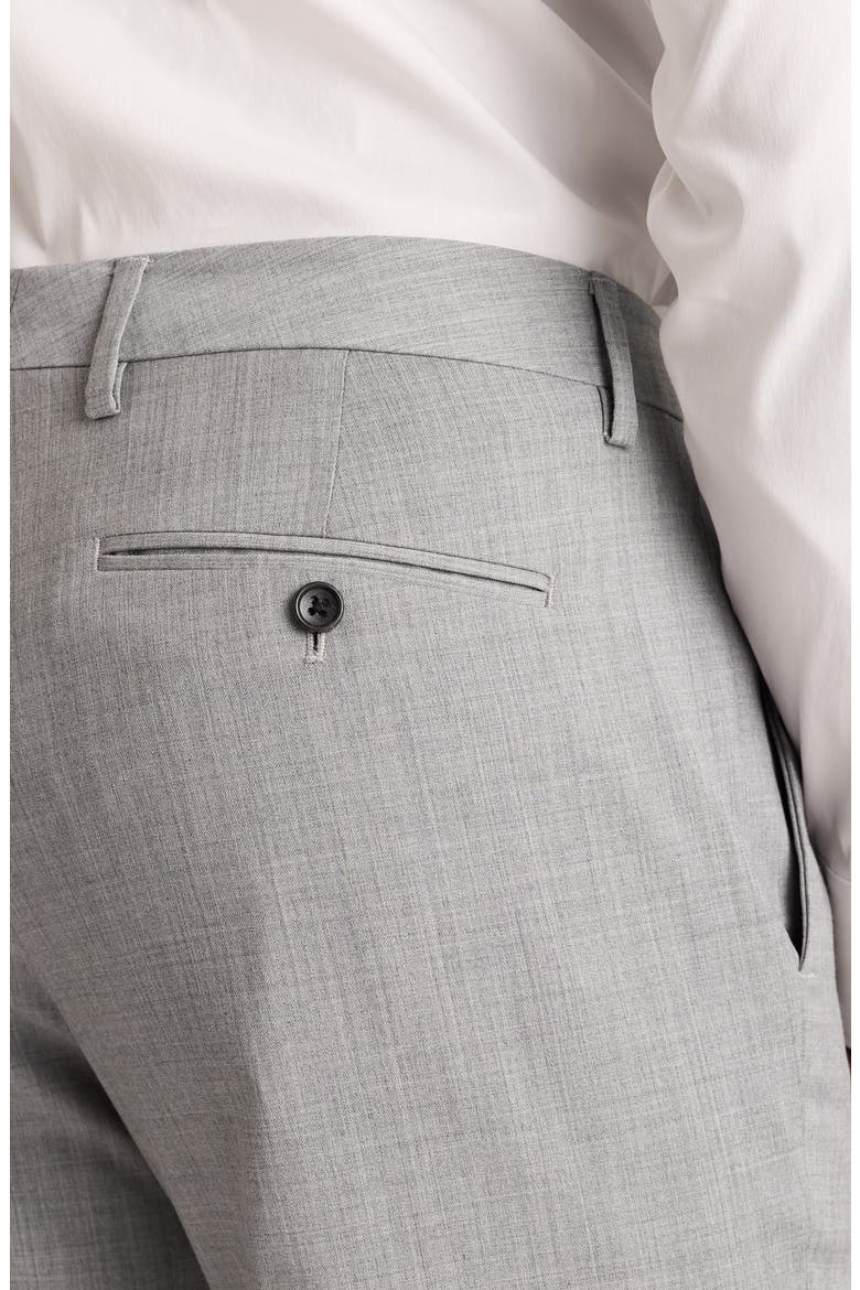 Jetsetter Stretch Wool Dress Pants, Alternate, color, LIGHT GREY