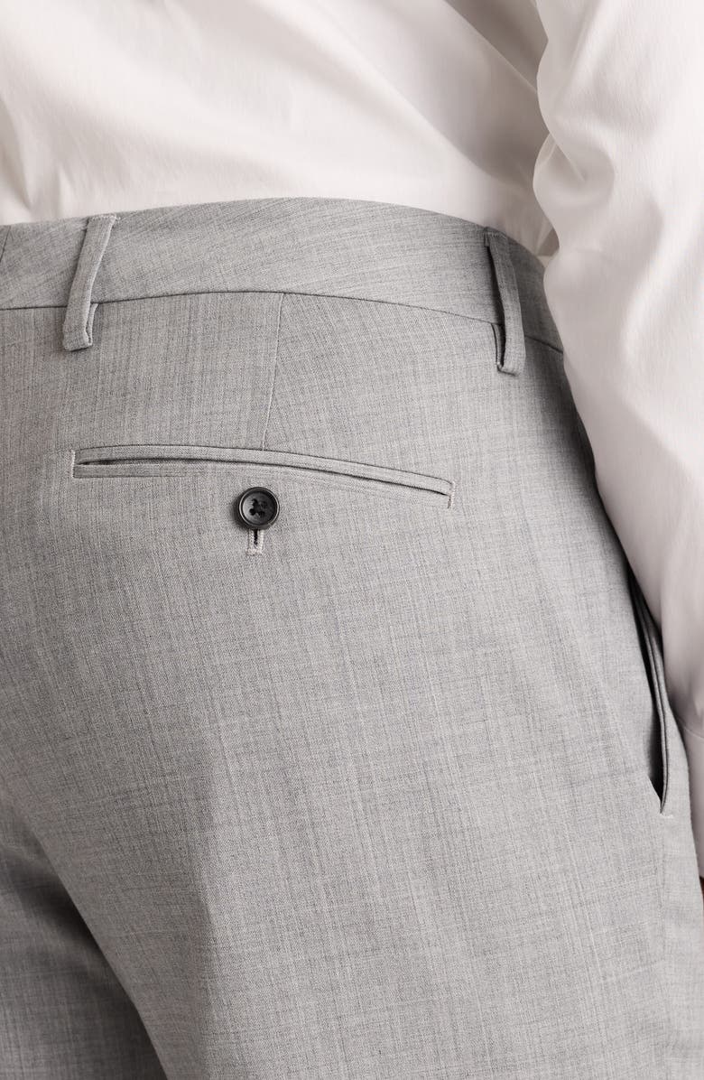 Bonobos Jetsetter Stretch Wool Dress Pants, Alternate, color, Light Grey