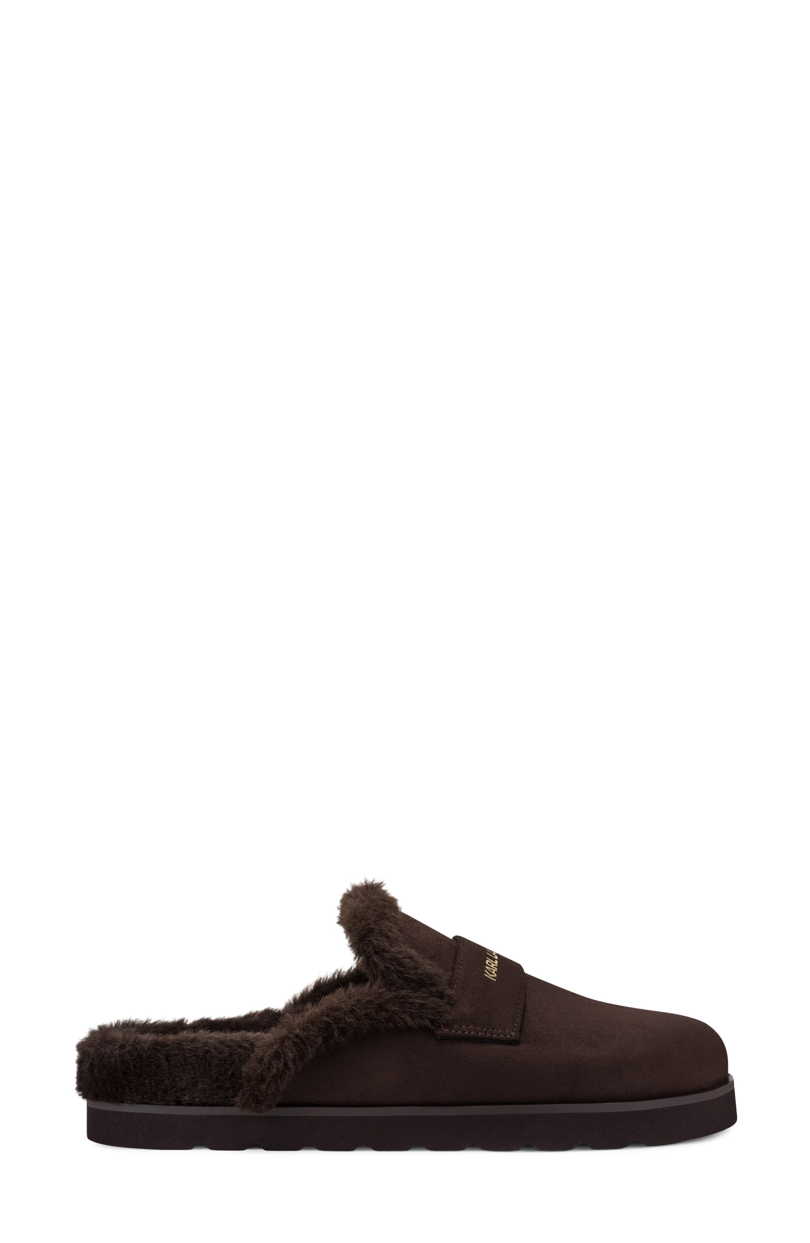 Illaria Flat Clog, Alternate, color, CANYON BROWN