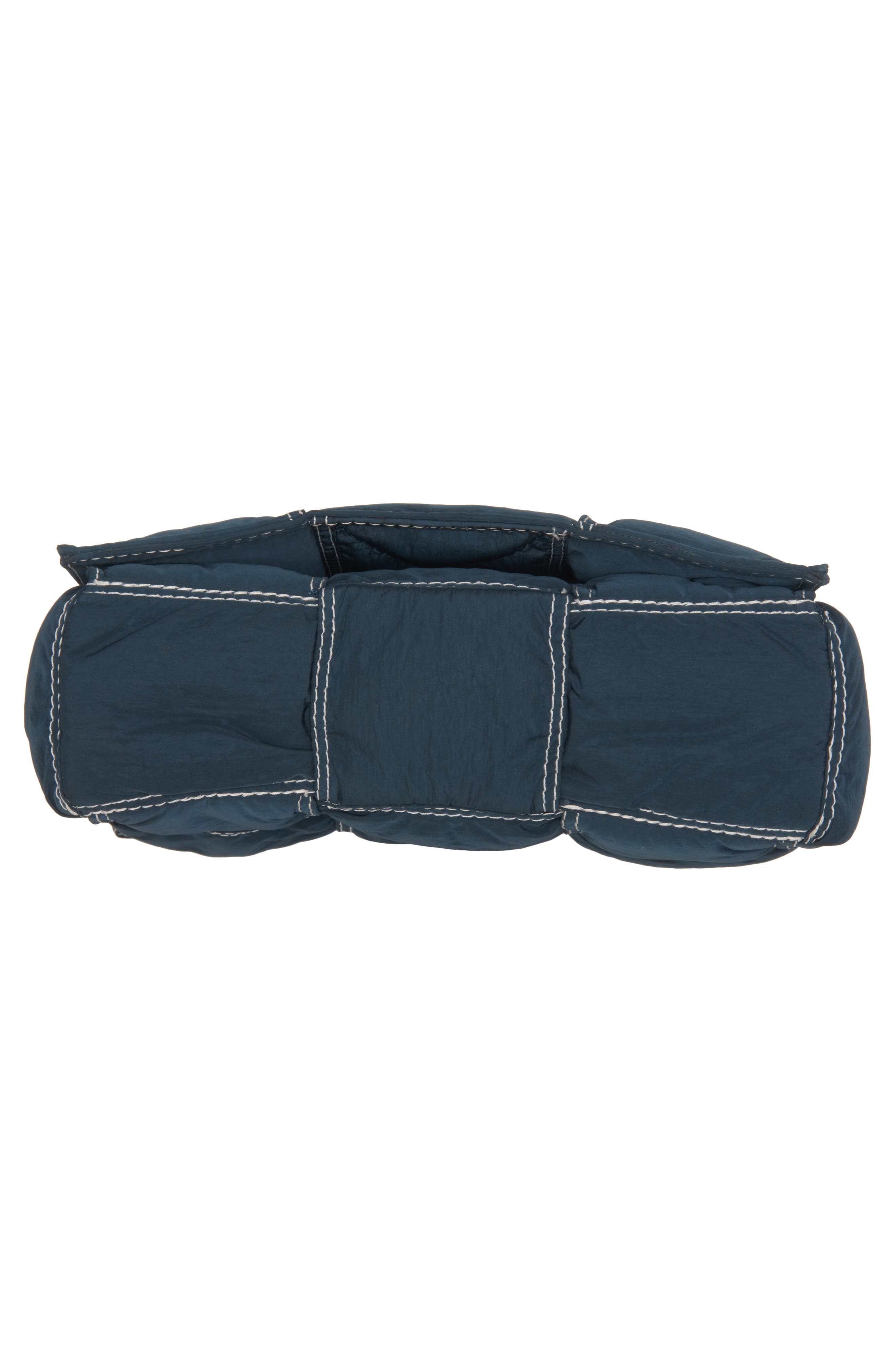 Bottega Veneta Small Padded Cassette Bag, Alternate, color, 3493 Deep Blue/ White