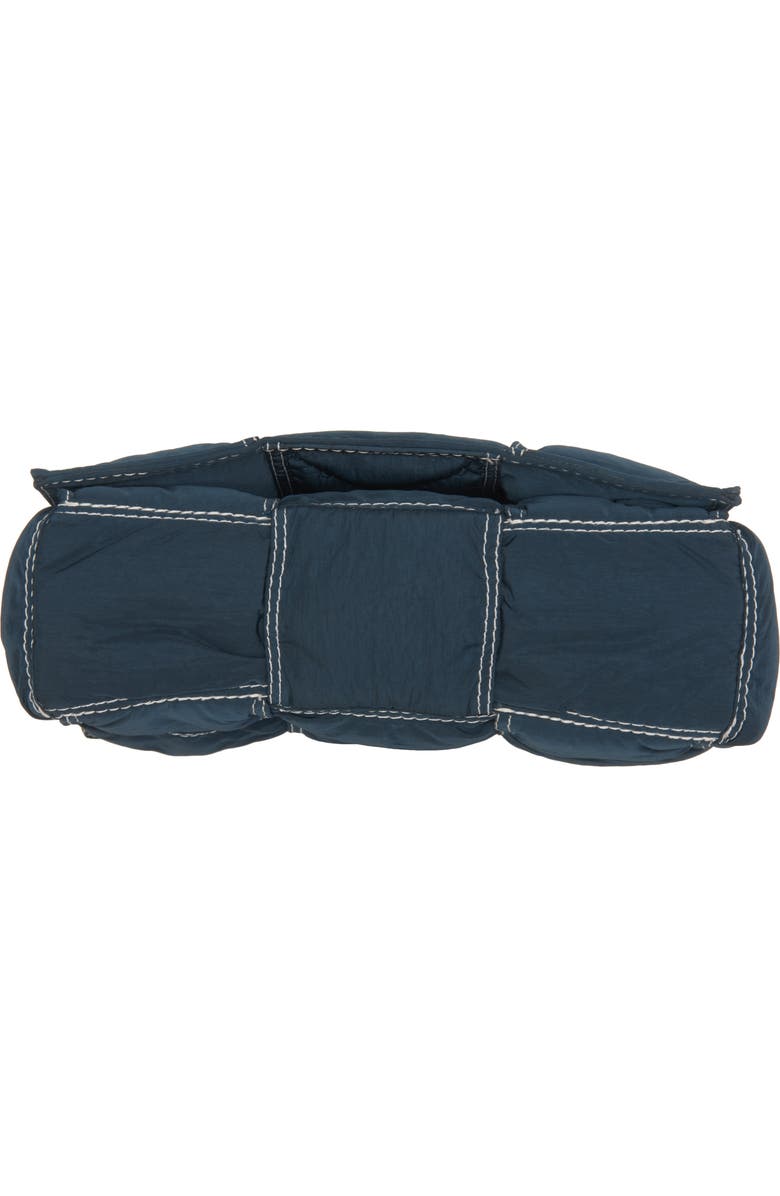 Bottega Veneta Small Padded Cassette Bag, Alternate, color, 3493 Deep Blue/ White