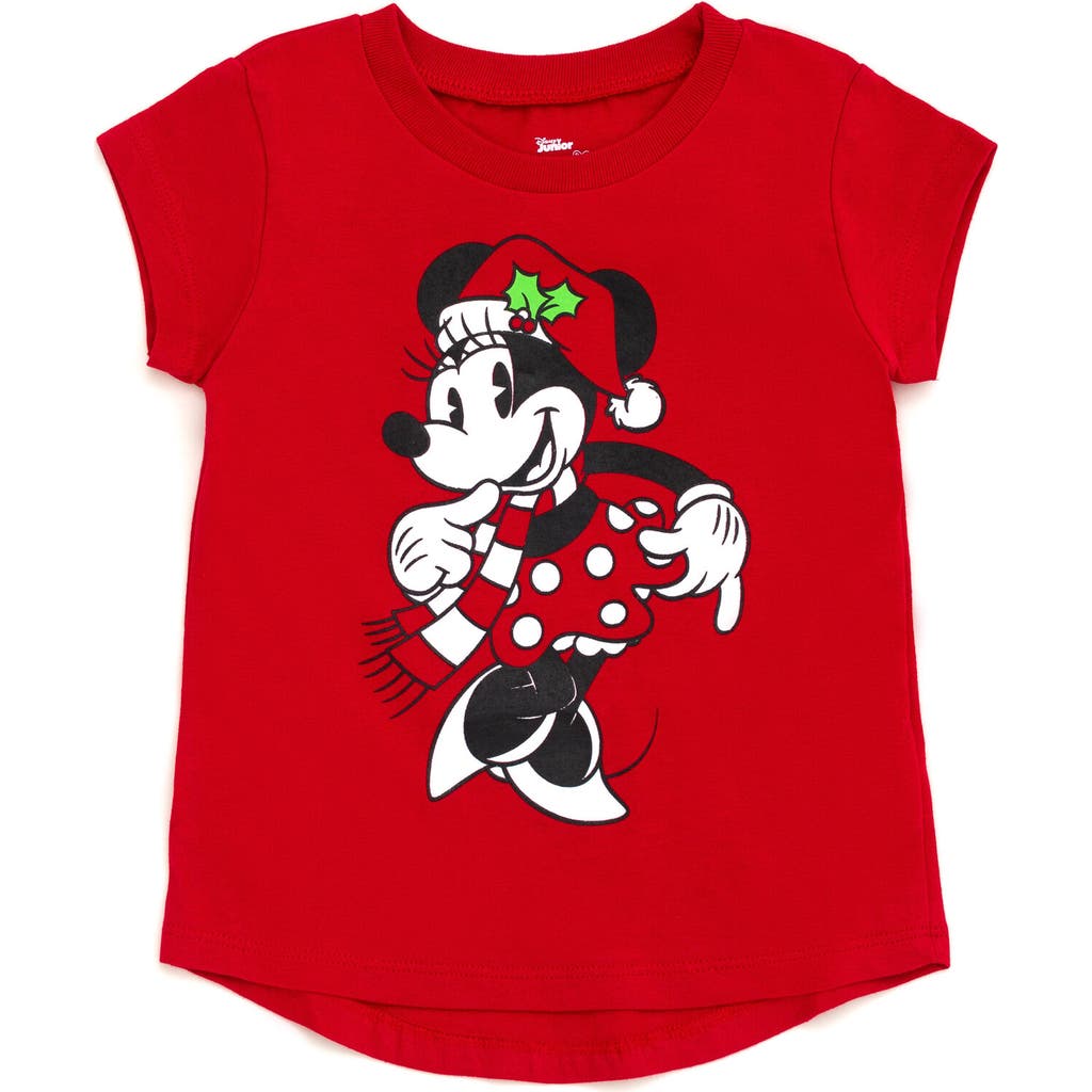 Disney Christmas T-shirt In Red