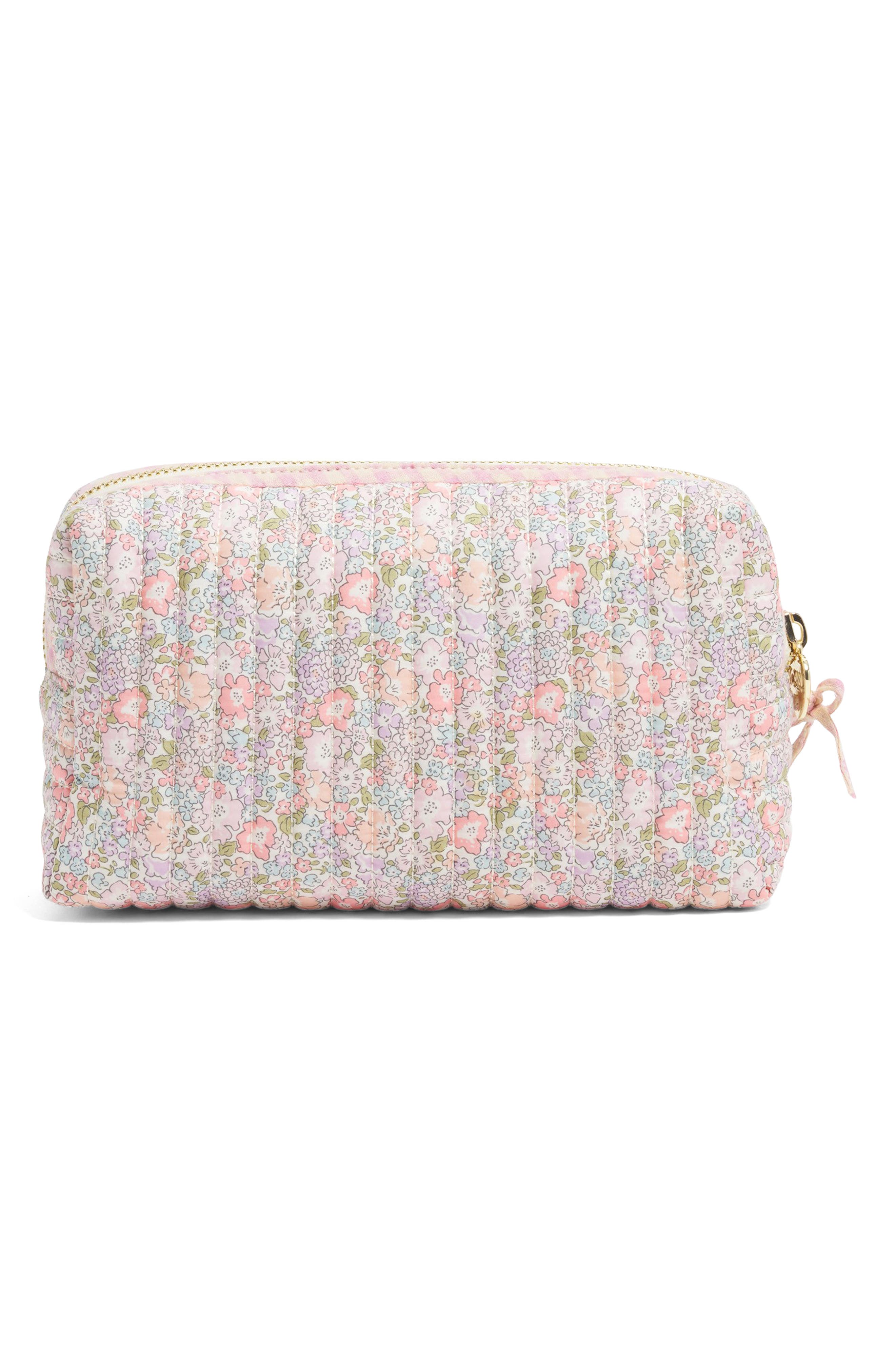 Stoney Clover Lane x Liberty Small Quilted Cotton Pouch, Alternate, color, Michelle