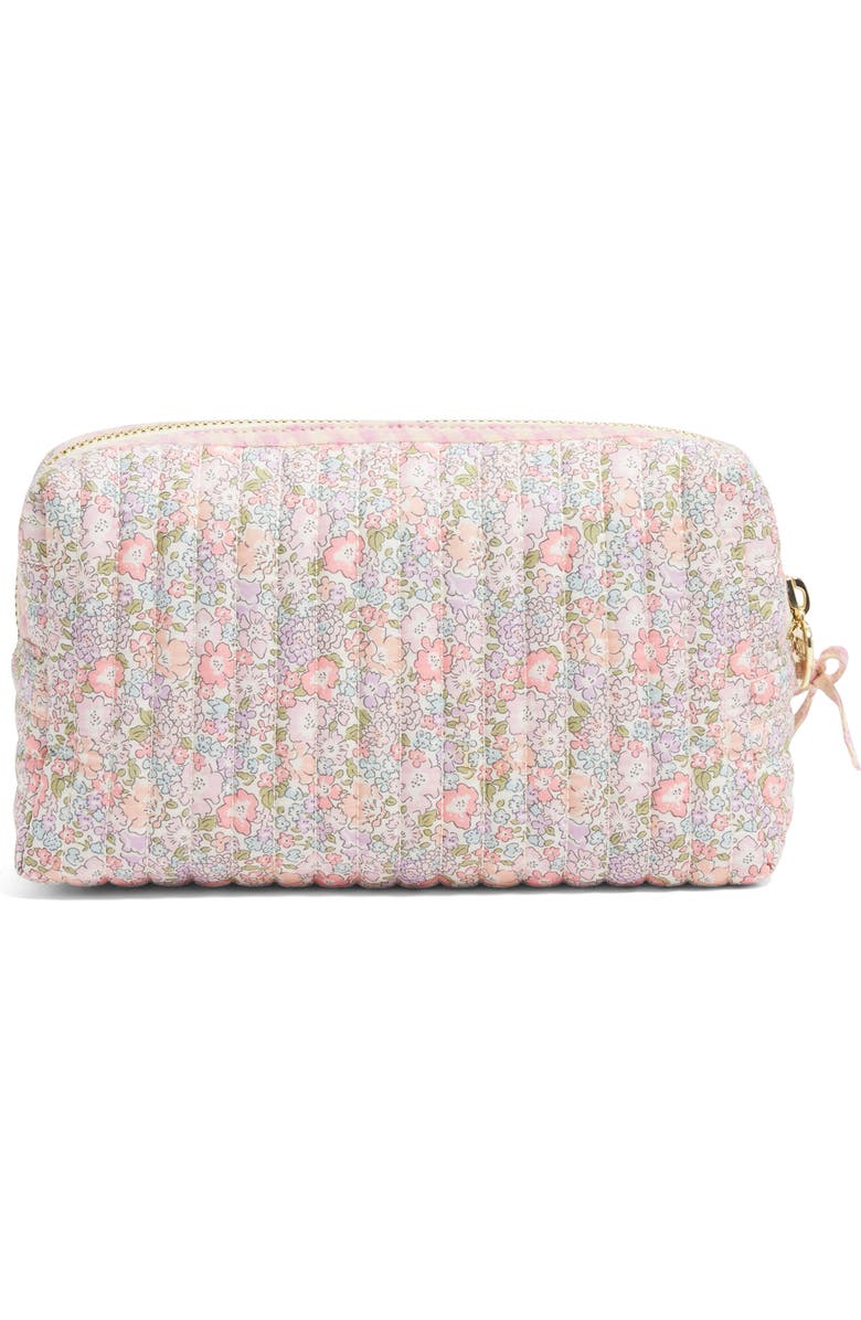 Stoney Clover Lane x Liberty Small Quilted Cotton Pouch, Alternate, color, Michelle