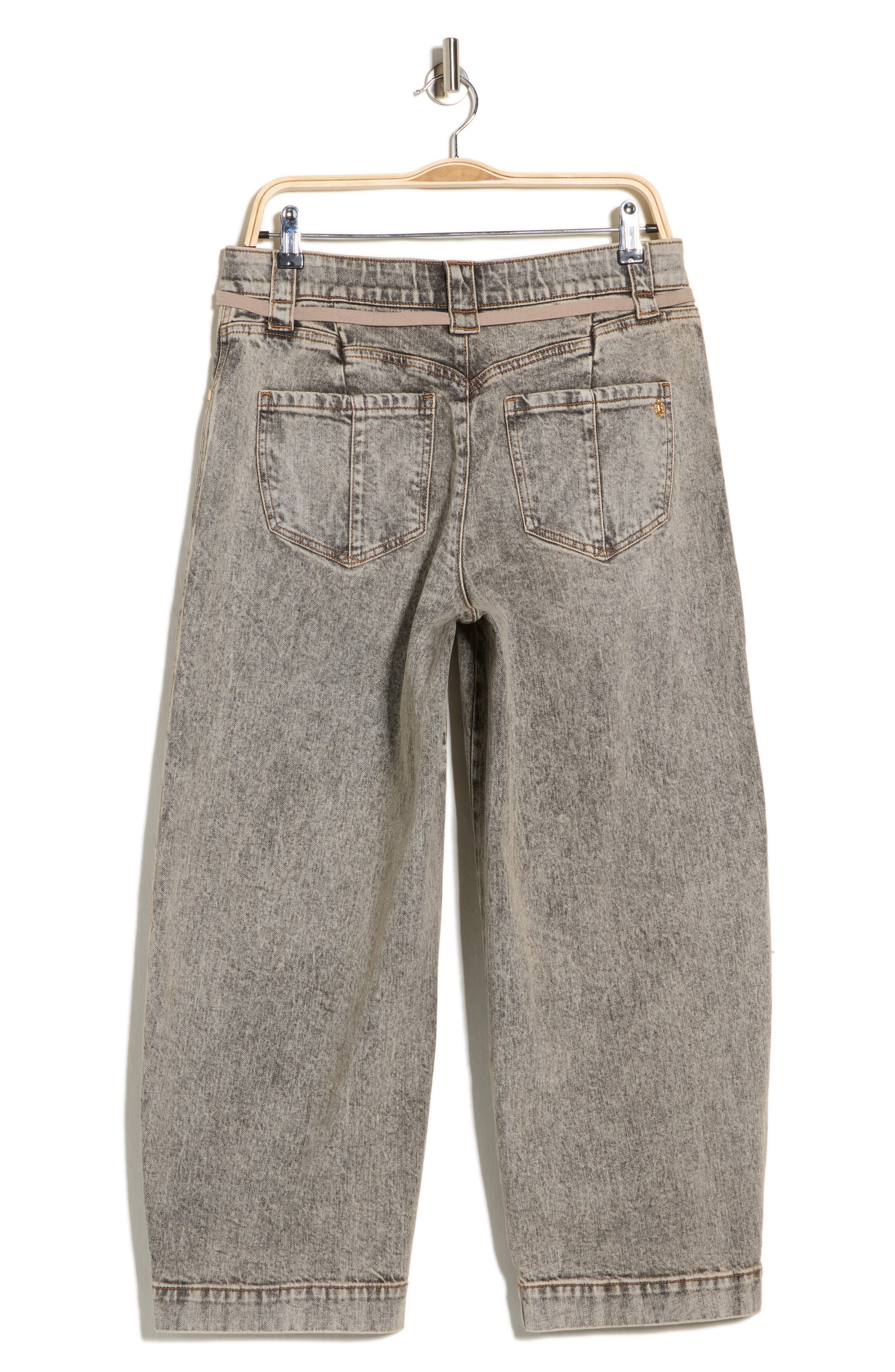 Tie Waist Barrel Leg Jeans - image 2