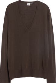 TOTEME V-Neck Knit Top
