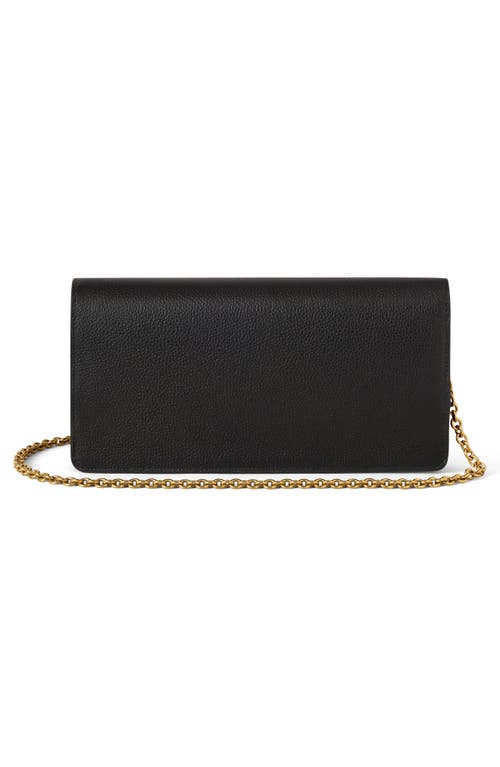Mulberry Darley Grained Leather Clutch In Black
