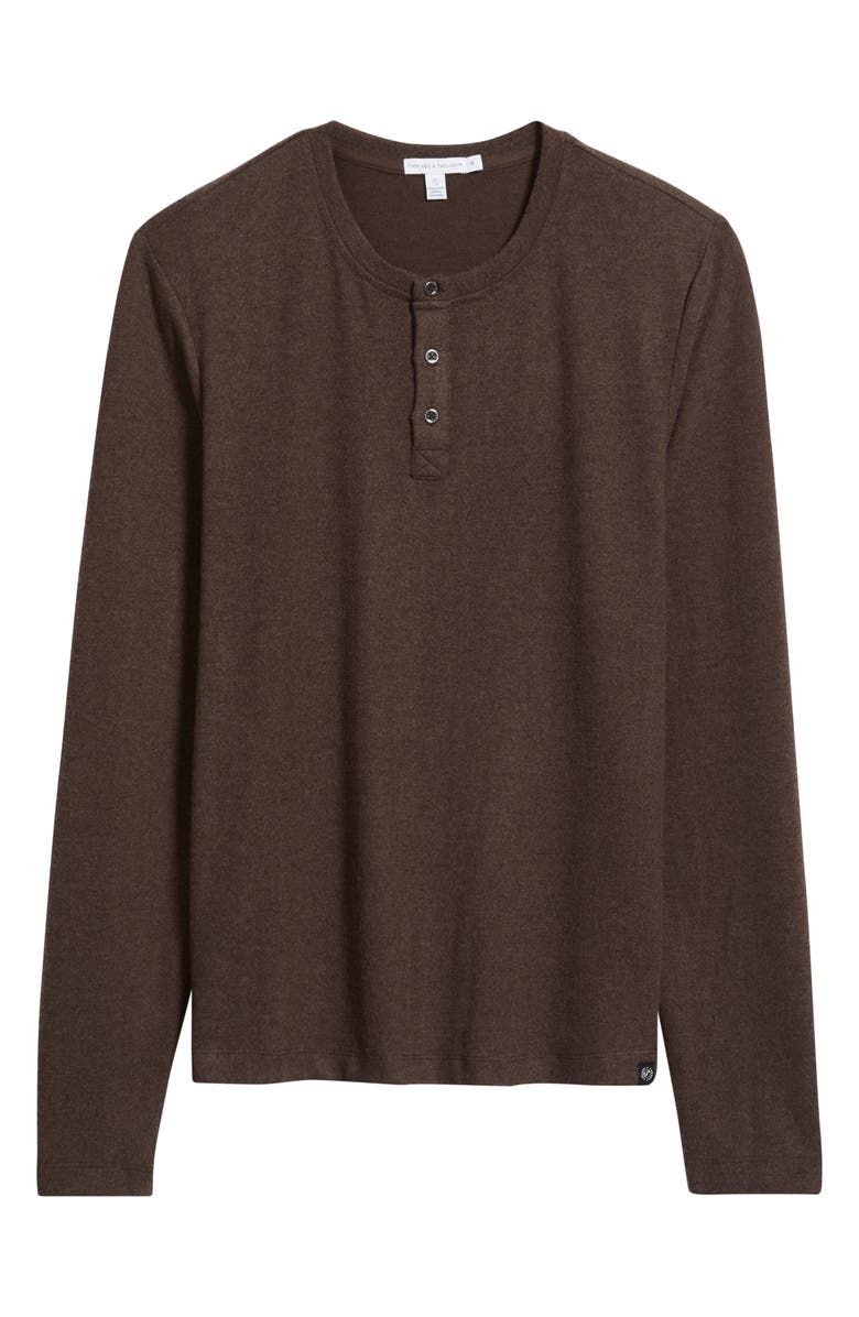 Threads 4 Thought Elias Heathered Henley, Alternate, color, Espresso