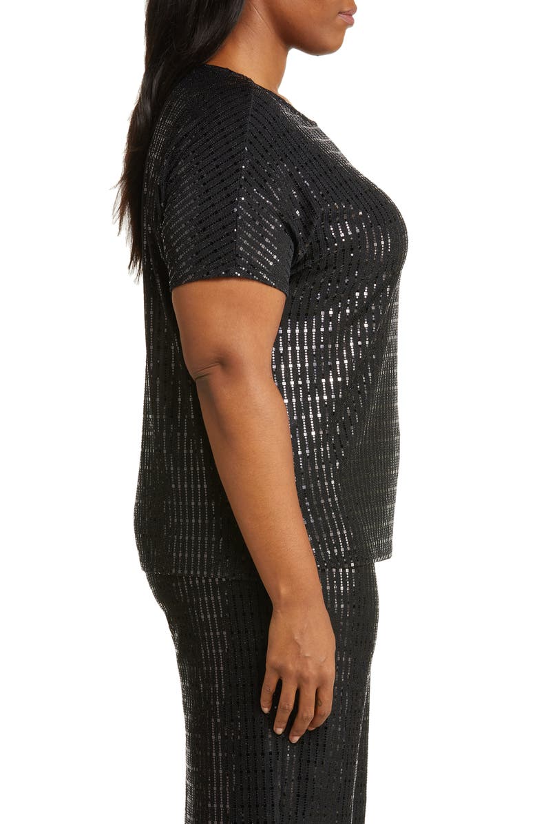 Anne Klein Sequin Top, Alternate, color, 