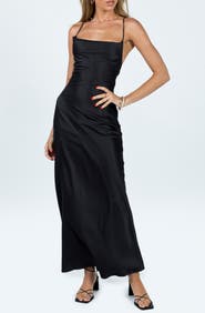 Princess Polly Celena Satin Maxi Dress