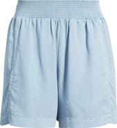 Bernardo Smocked Waist Shorts