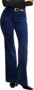 Good American Good Legs Patch Pocket Flare Corduroy Pants