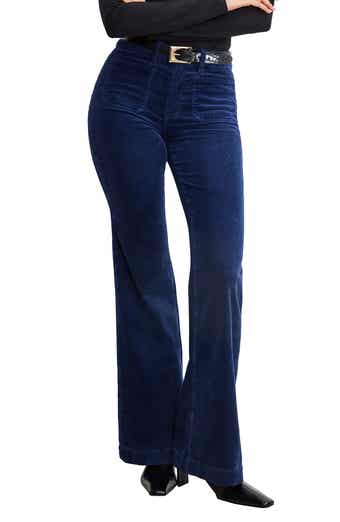 Good Legs Patch Pocket Flare Corduroy Pants
