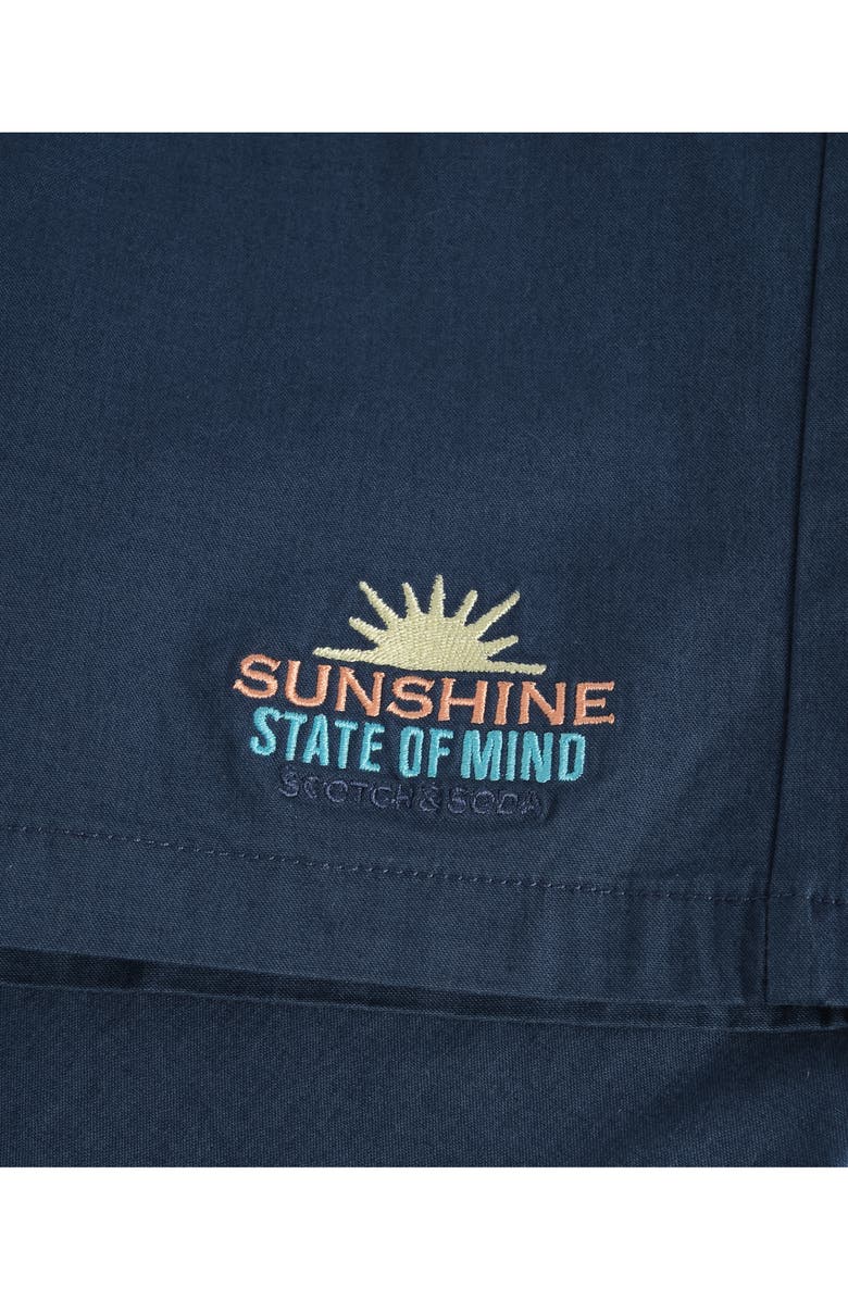 Scotch & Soda Kids' Stripe T-Shirt & Shorts Set, Alternate, color, Bright White