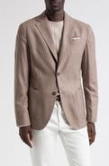Eleventy Tonal Plaid Wool, Silk & Cashmere Sport Coat