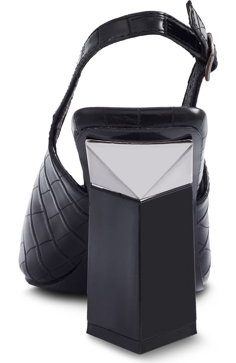 NINETY UNION Jane Cap Toe Slingback Pump, Alternate, color, Black