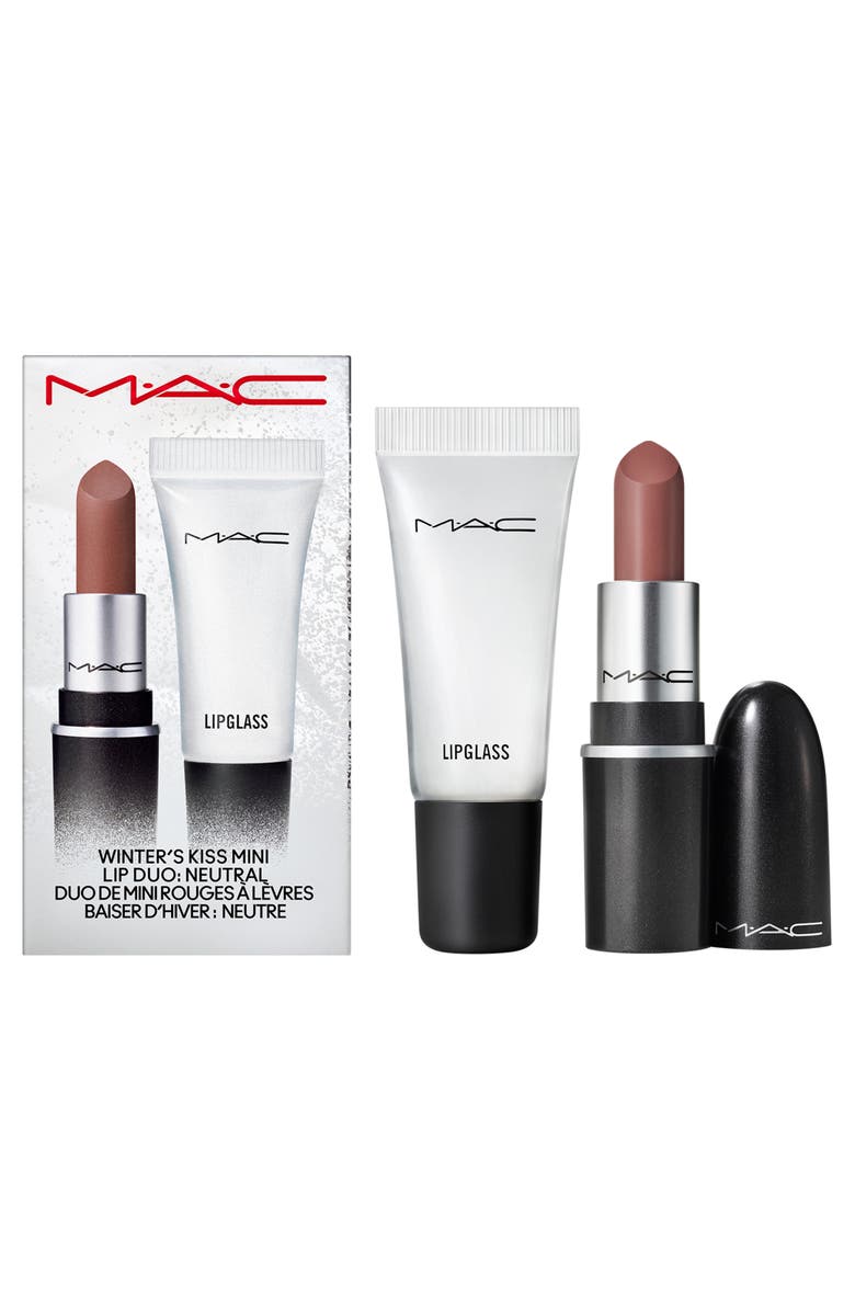 MAC Cosmetics Winter's Kiss Mini Lip Set $30 Value, Main, color, Neutral
