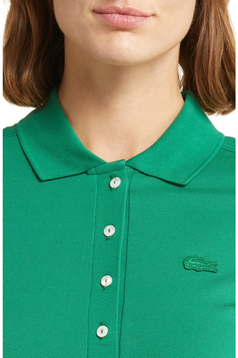 x BANDIER Slim Fit Piqué Polo, Alternate, color, ROQUETTE