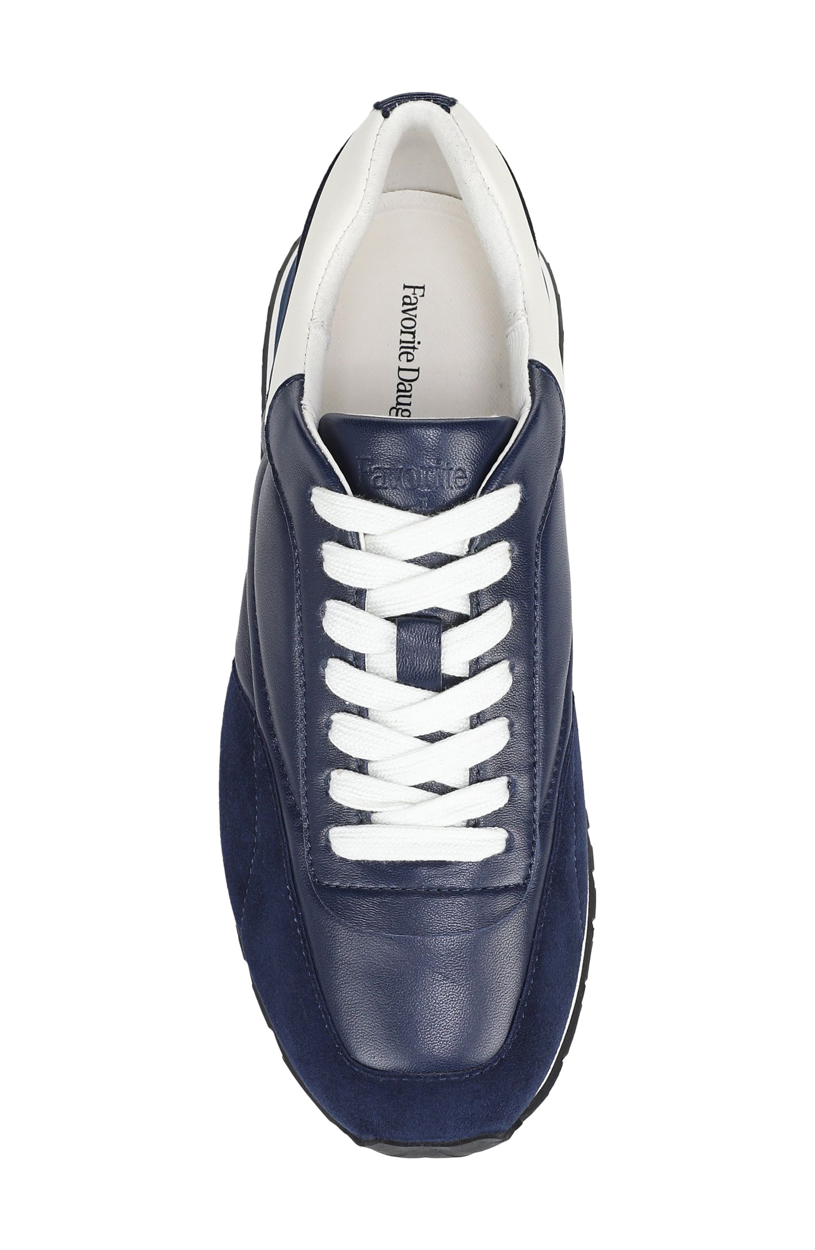 Sophia Sneaker, Alternate, color, NAVY
