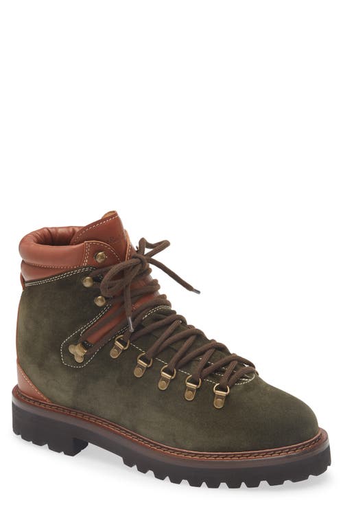 Ralph Lauren Purple Label Halpin Lace-up Boot In Green