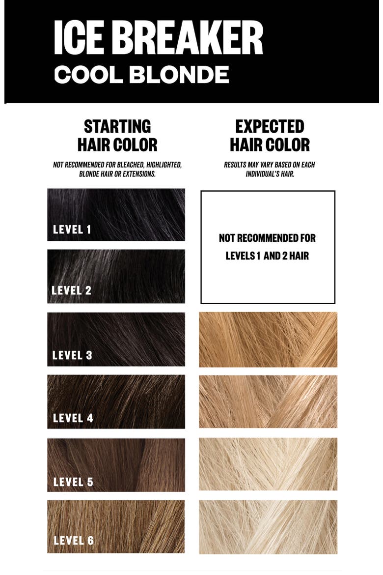 Ice Breaker Bleach Color Kit - Ice Breaker: Cool Blonde, Alternate, color, COOL BLONDE