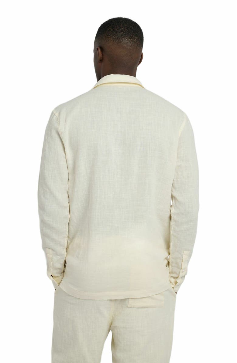 Onia Gauze Popover Shirt, Alternate, color,