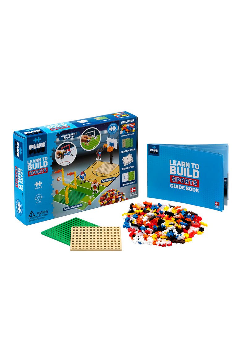 Sports Learn to Build Playset, Main, color, MULTI