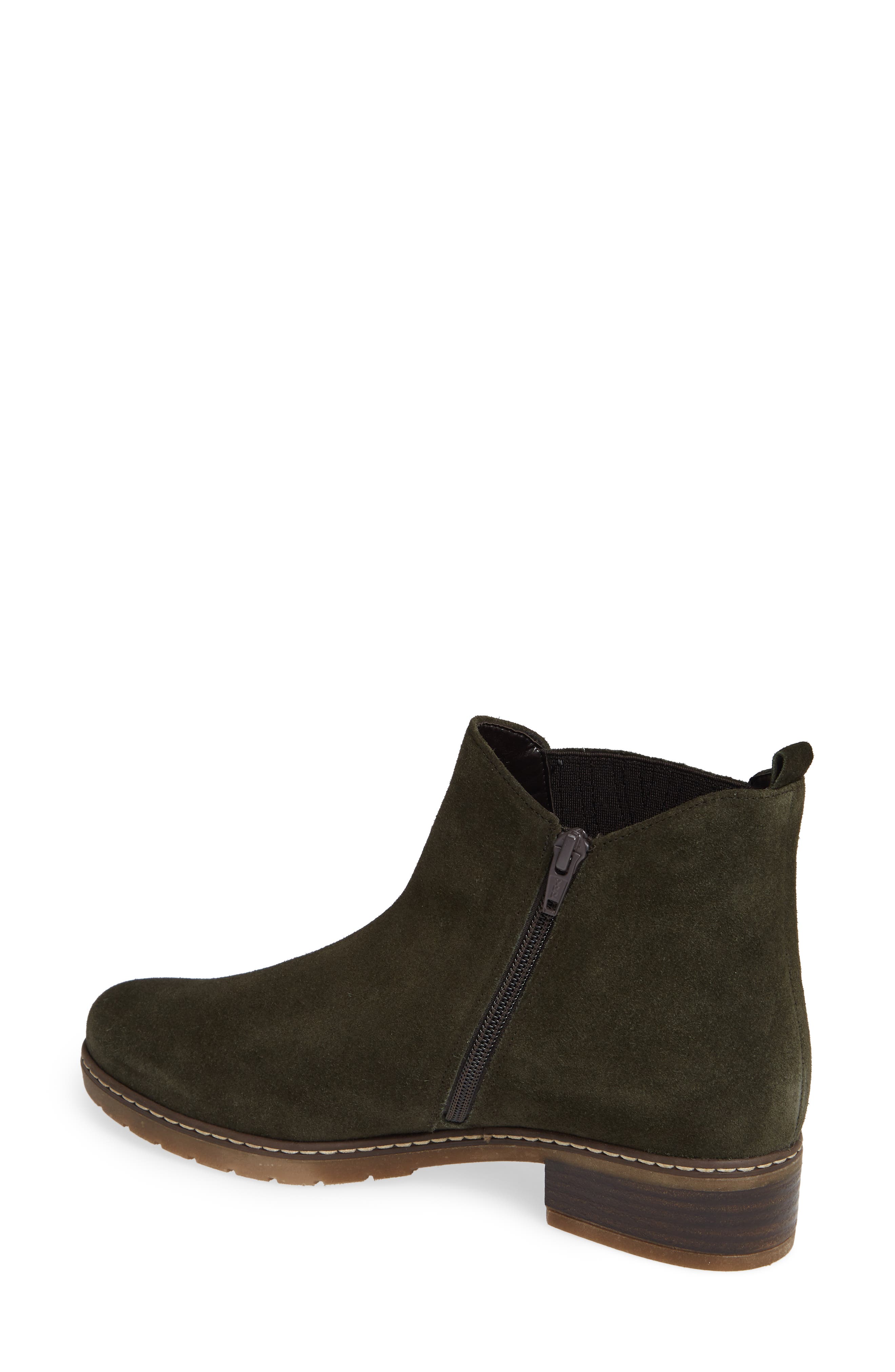 Suede Bootie, Alternate, color, BOTTLE SUEDE