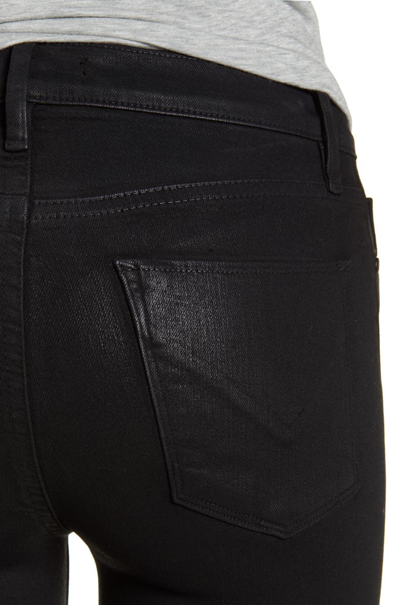 Hudson Jeans Hudson Barbara High Waist Bootcut Coated Jeans, Alternate, color,