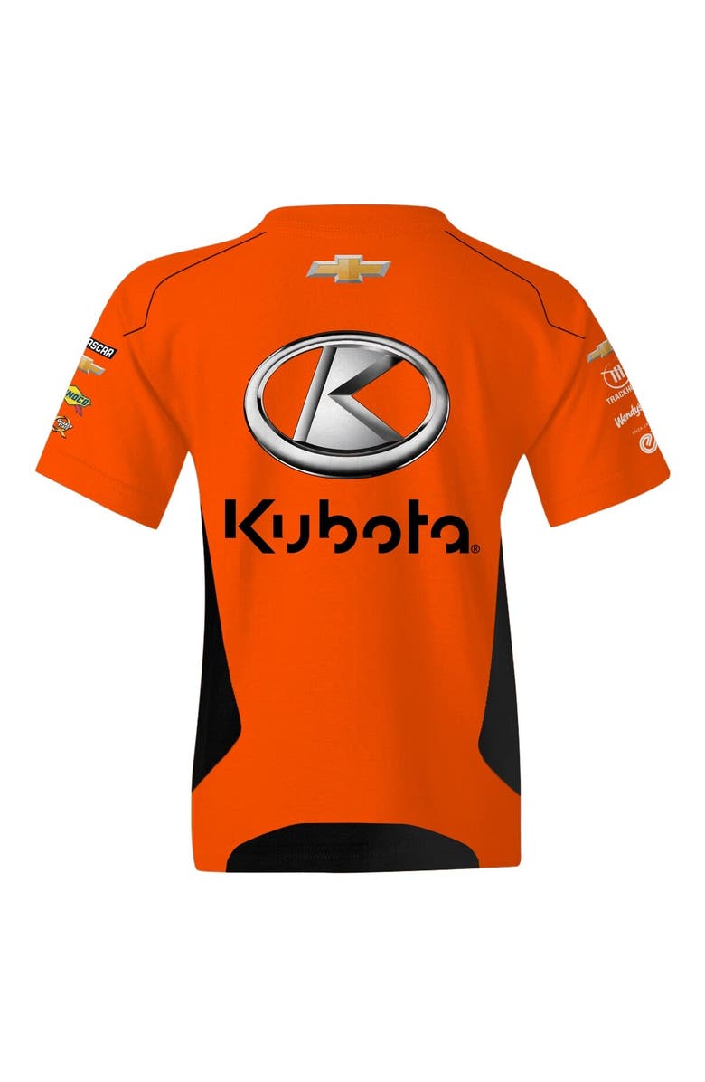 Trackhouse Racing Team Collection Youth Trackhouse Racing Team Collection  Orange Ross Chastain Kubota Uniform T-Shirt, Alternate, color, Orange