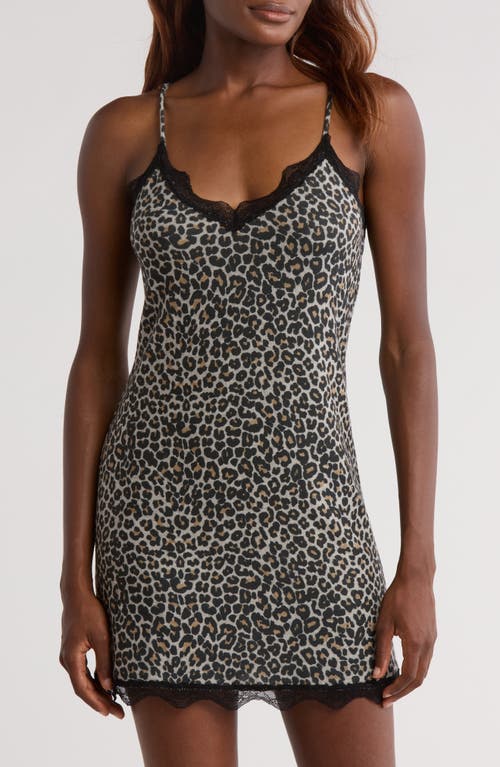 Andine Molina Rosario Lace Trim Chemise