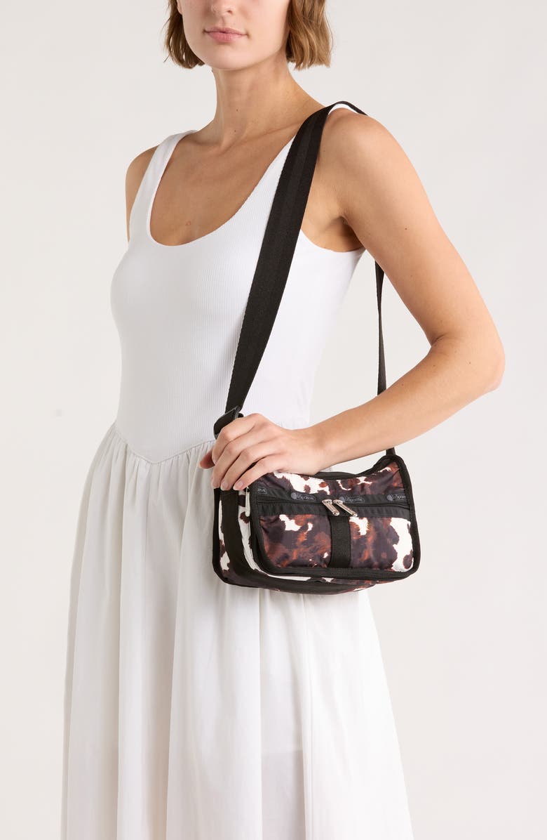 LeSportsac Small Everyday Crossbody Bag, Alternate, color, Cow Chic