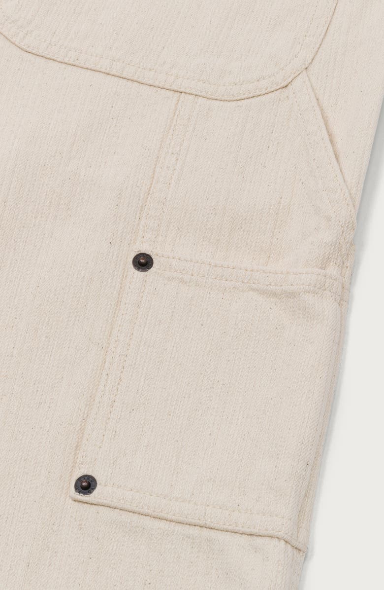 HONOR THE GIFT Gears Denim Carpenter Shorts, Alternate, color, Cream