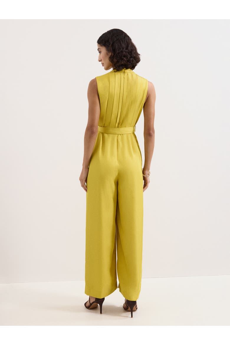 Taylor High-Waist Wrap Jumpsuit, Alternate, color, Yellow