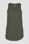 Majestic Filatures Linen Stretch HD Scoopneck Tank