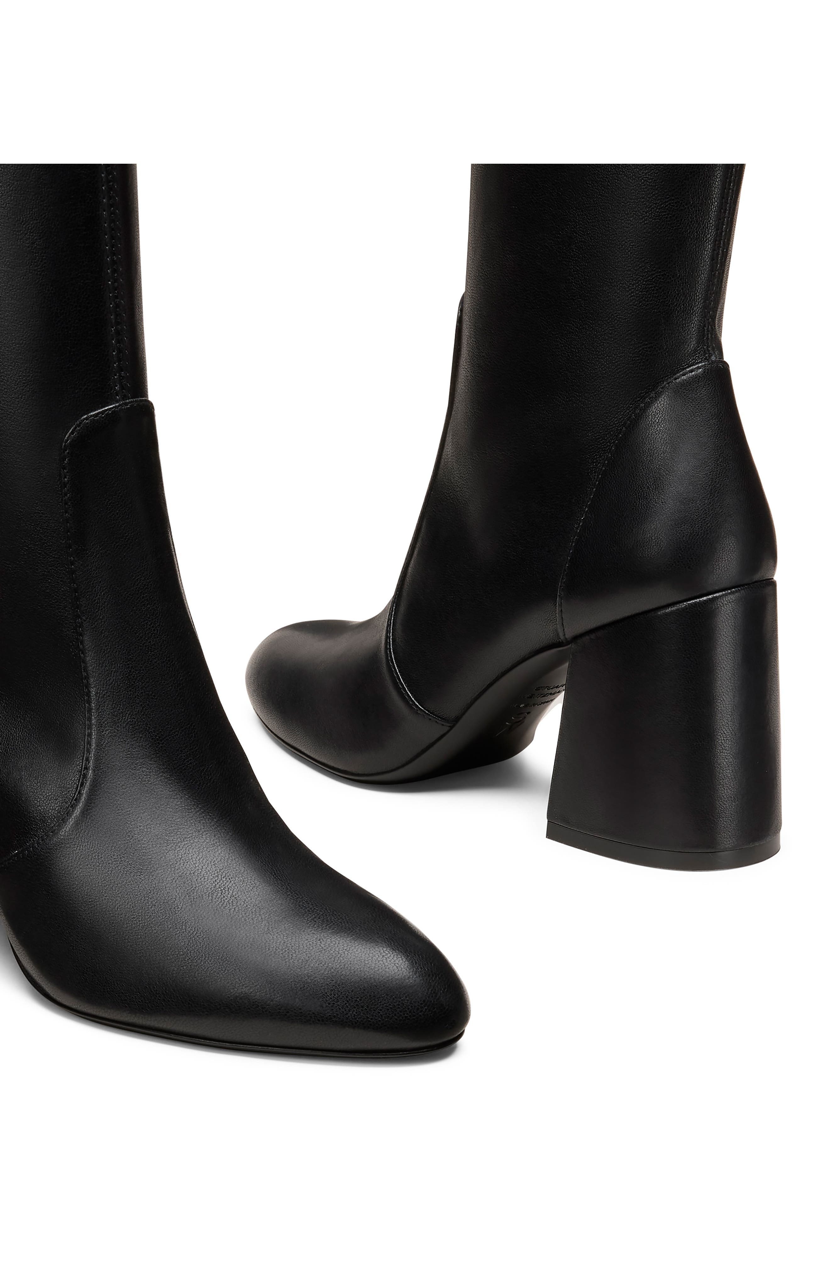 Stuart Weitzman Essentialist Stretch Bootie, Alternate, color, 