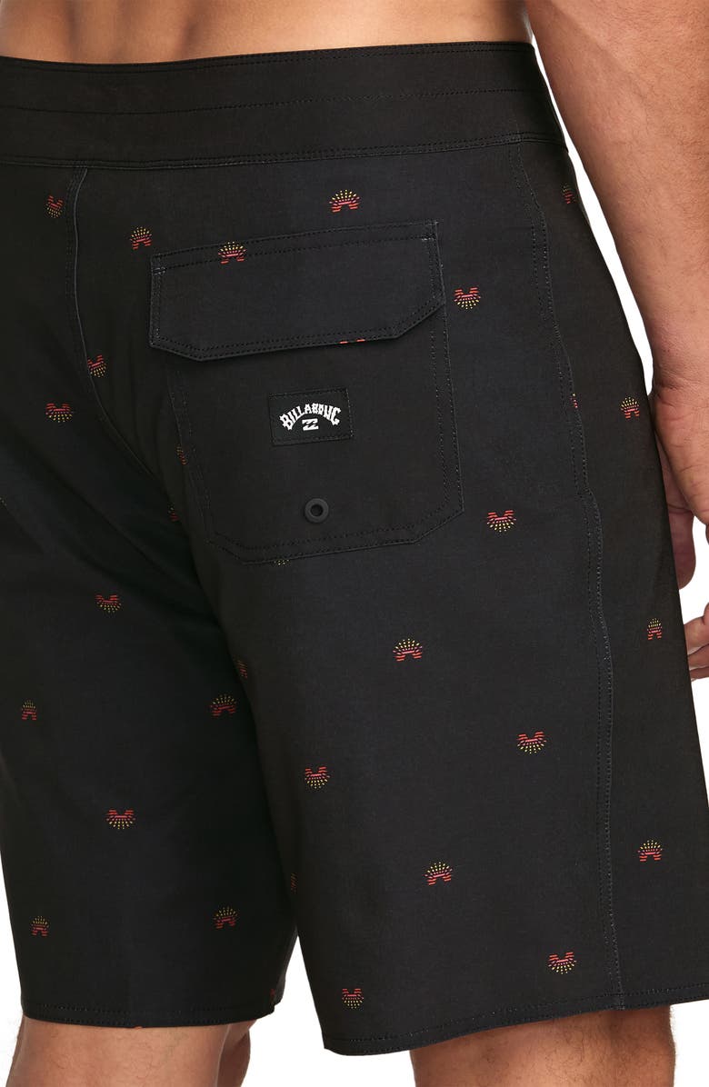 Billabong Sundays Pro Board Shorts, Alternate, color, Black
