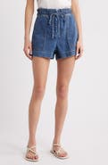 Rails Foster Paperbag Denim Shorts
