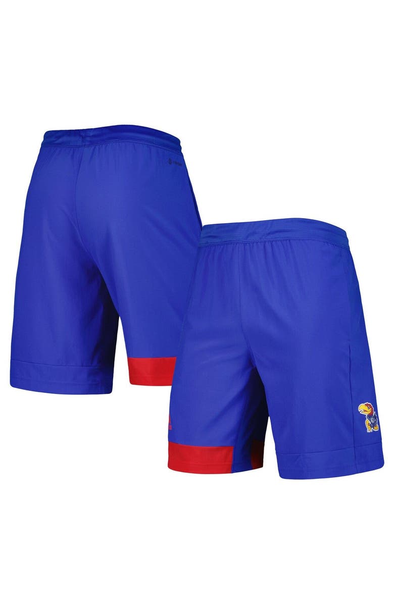 adidas Men's adidas Royal Kansas Jayhawks Training Shorts, Main, color, Royal