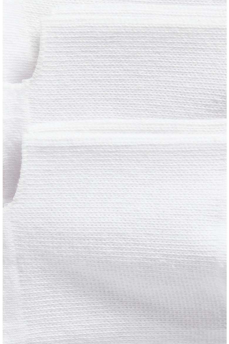 Assorted 3-Pack Arch Hug Cotton Blend Liner Socks, Alternate, color, WHITE PACK