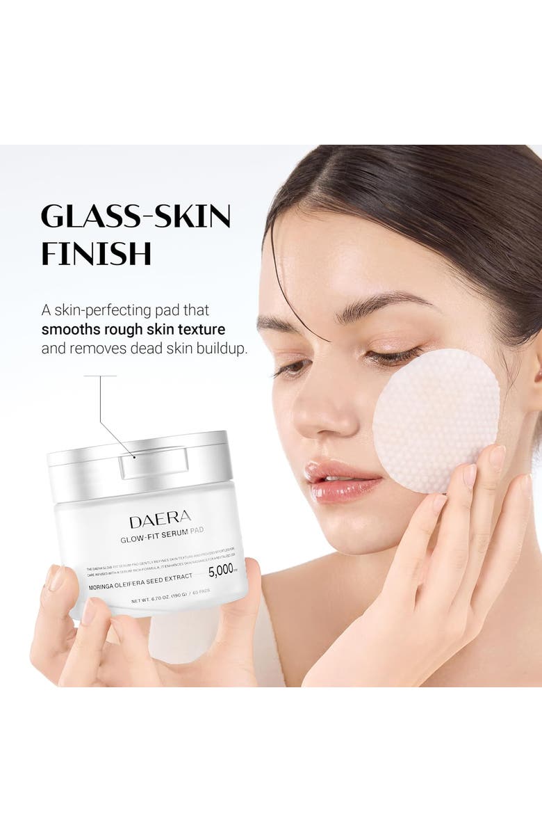 DAERA Glow Fit Serum Pad, Alternate, color, White
