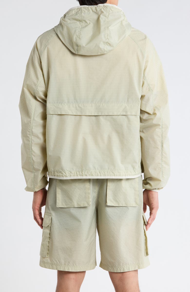 RC Outdoor Supply Tahoe Water Repellent Nylon Ripstop Hooded Anorak, Alternate, color, Sulphur