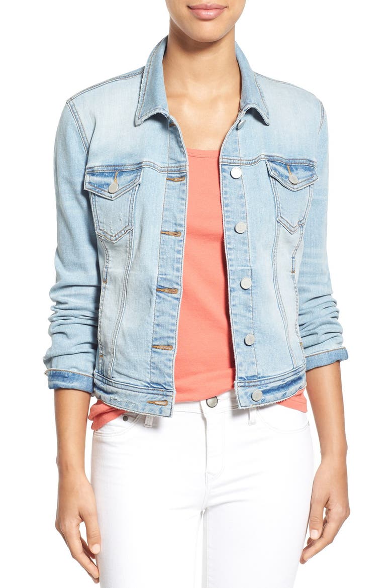 Denim Jacket, Main, color, BLUE MEDIUM WASH
